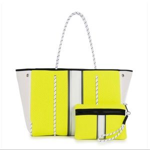 New Haute Shore Grayson Amaze Neoprene Tote